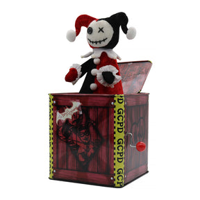 DC Comics Harley Quinn Jack-In-The-Box With Stickers