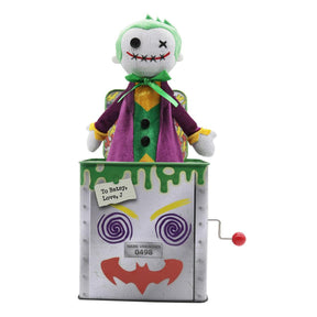 DC Comics The Joker Jack-in-the-Box With Stickers