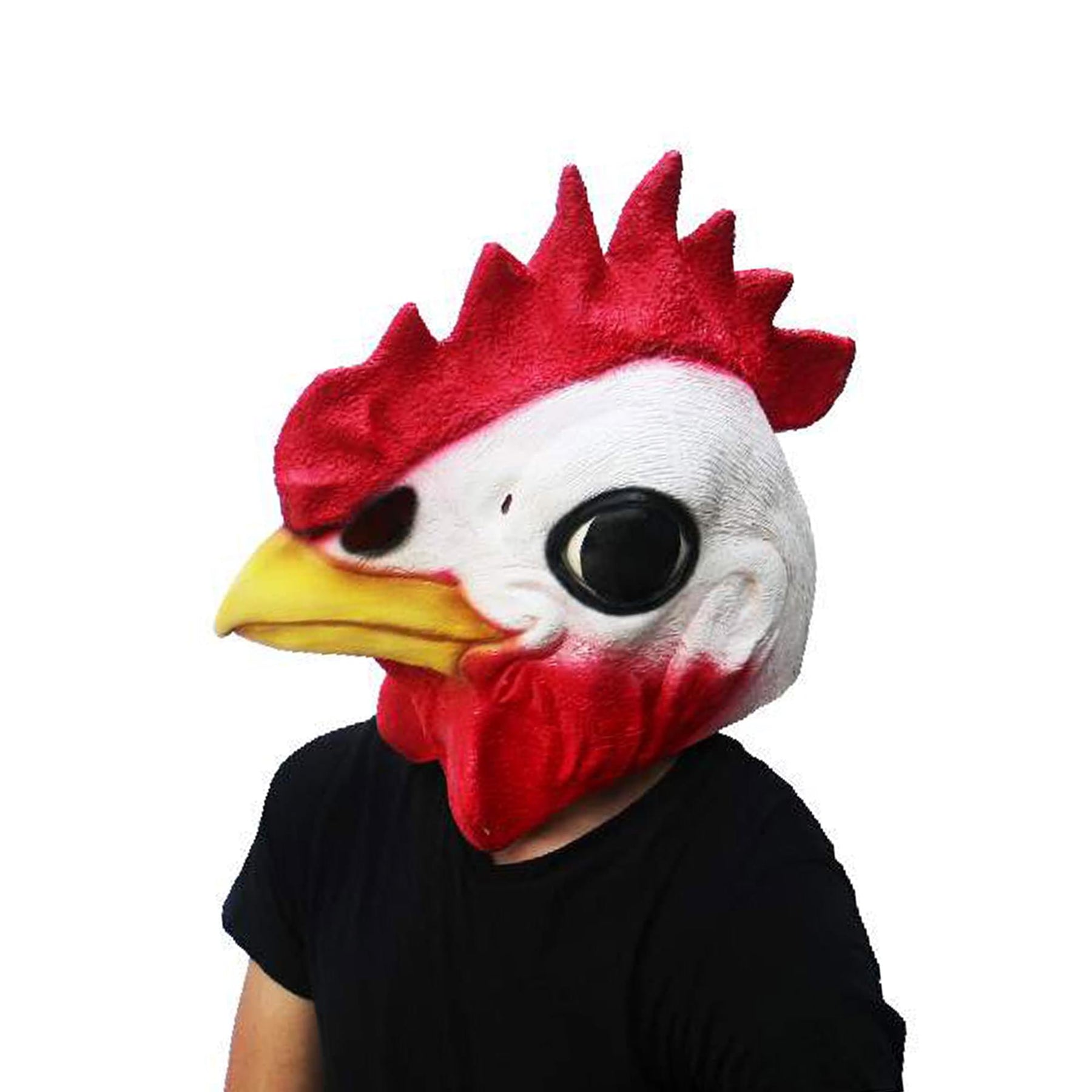 Rooster Adult Latex Costume Mask