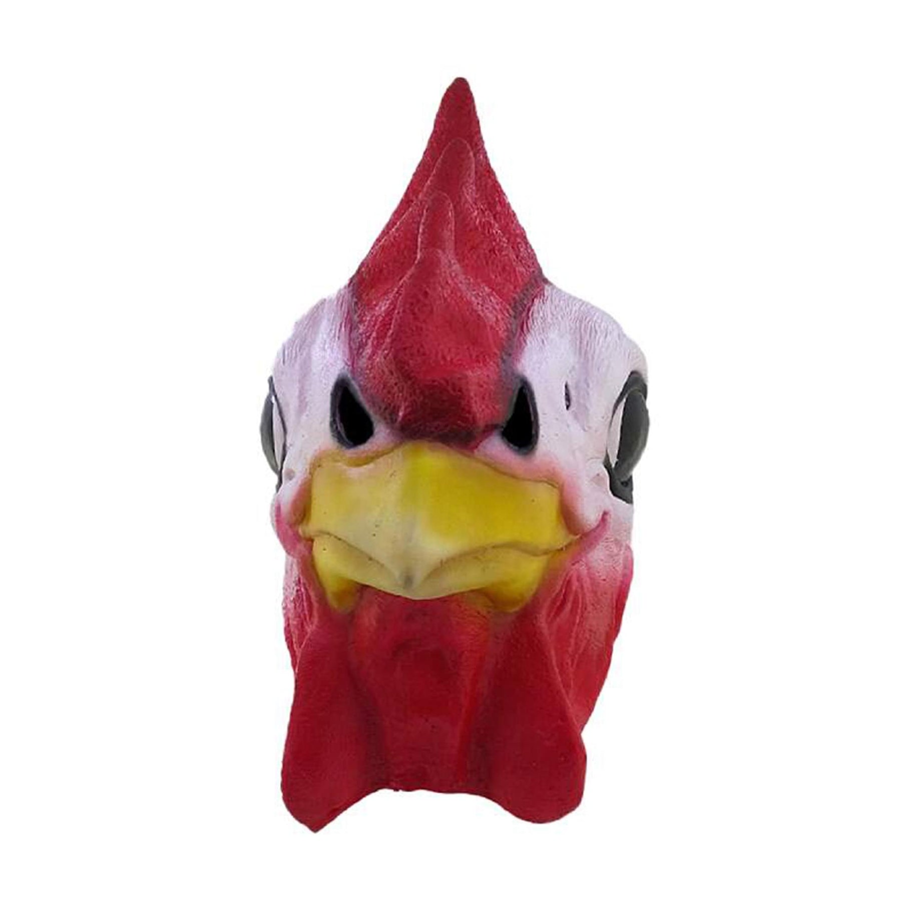 Rooster Adult Latex Costume Mask