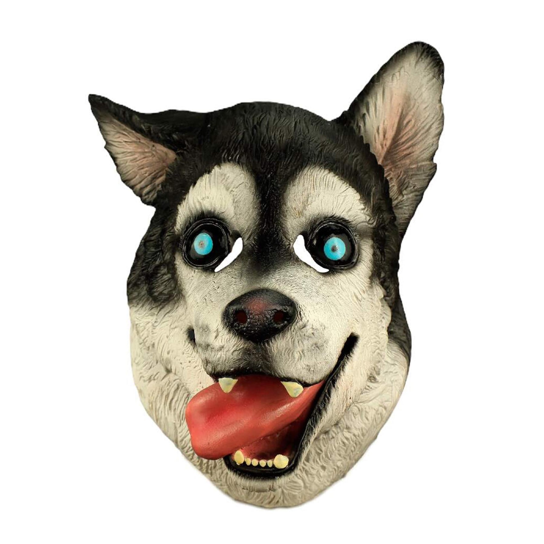 Husky Dog Adult Latex Costume Mask