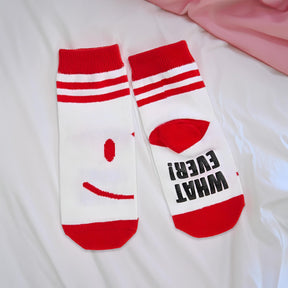 Funny Feet Toddler Socks: Whatever!