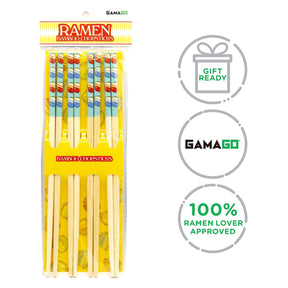 Ramen GAMAGO Cast Bamboo Chopsticks | Set of 4