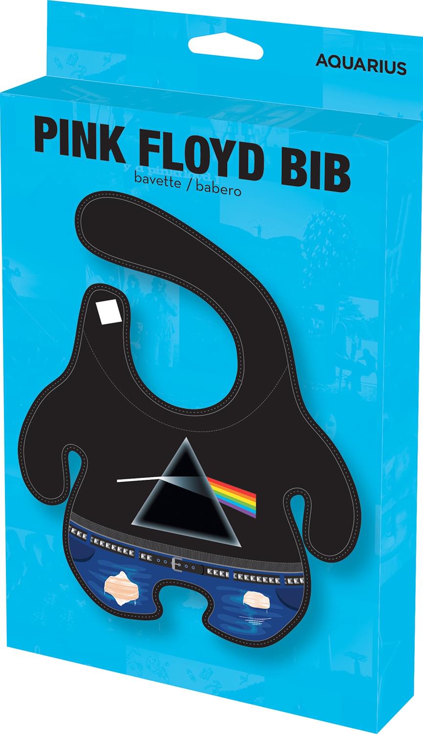 Pink Floyd Dark Side of the Moon Terrycloth Baby Bib