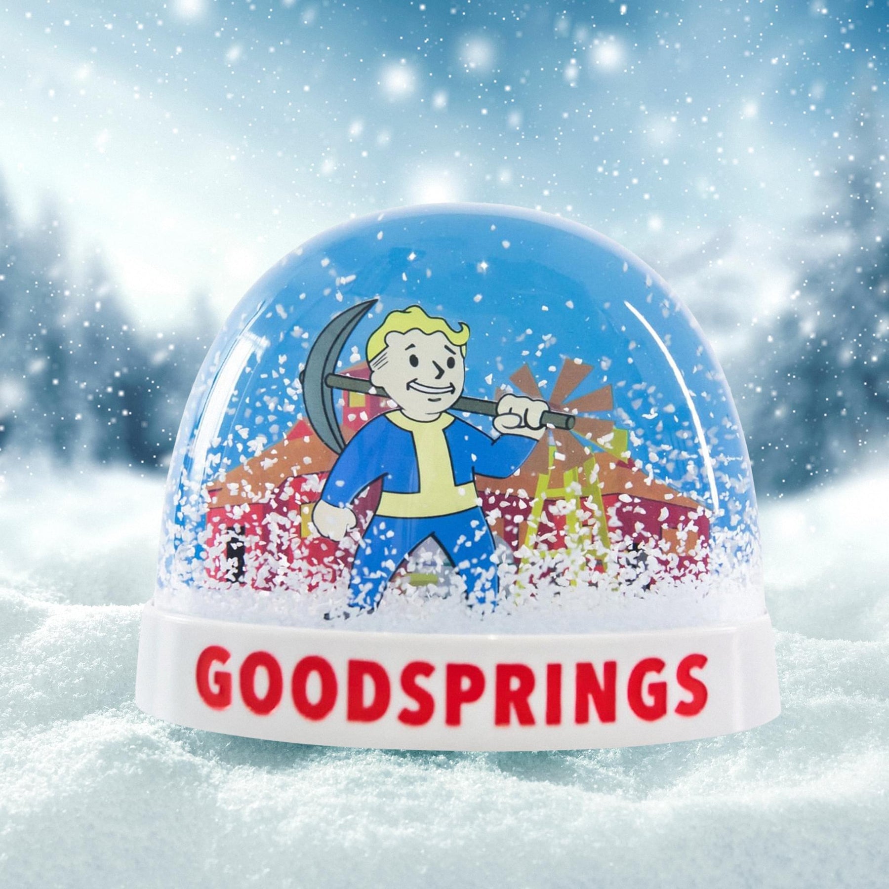 Fallout New Vegas Goodsprings 2.87 Inch Snow Globe