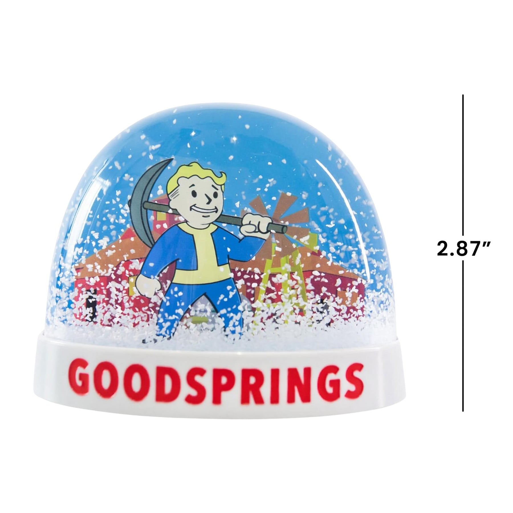 Fallout New Vegas Goodsprings 2.87 Inch Snow Globe