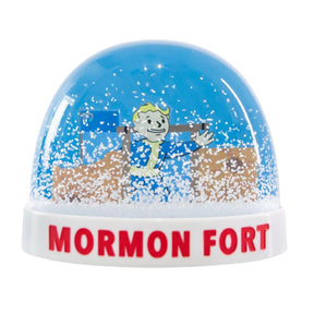 Fallout New Vegas Mormon Fort 4 Inch Snow Globe