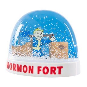 Fallout New Vegas Mormon Fort 4 Inch Snow Globe