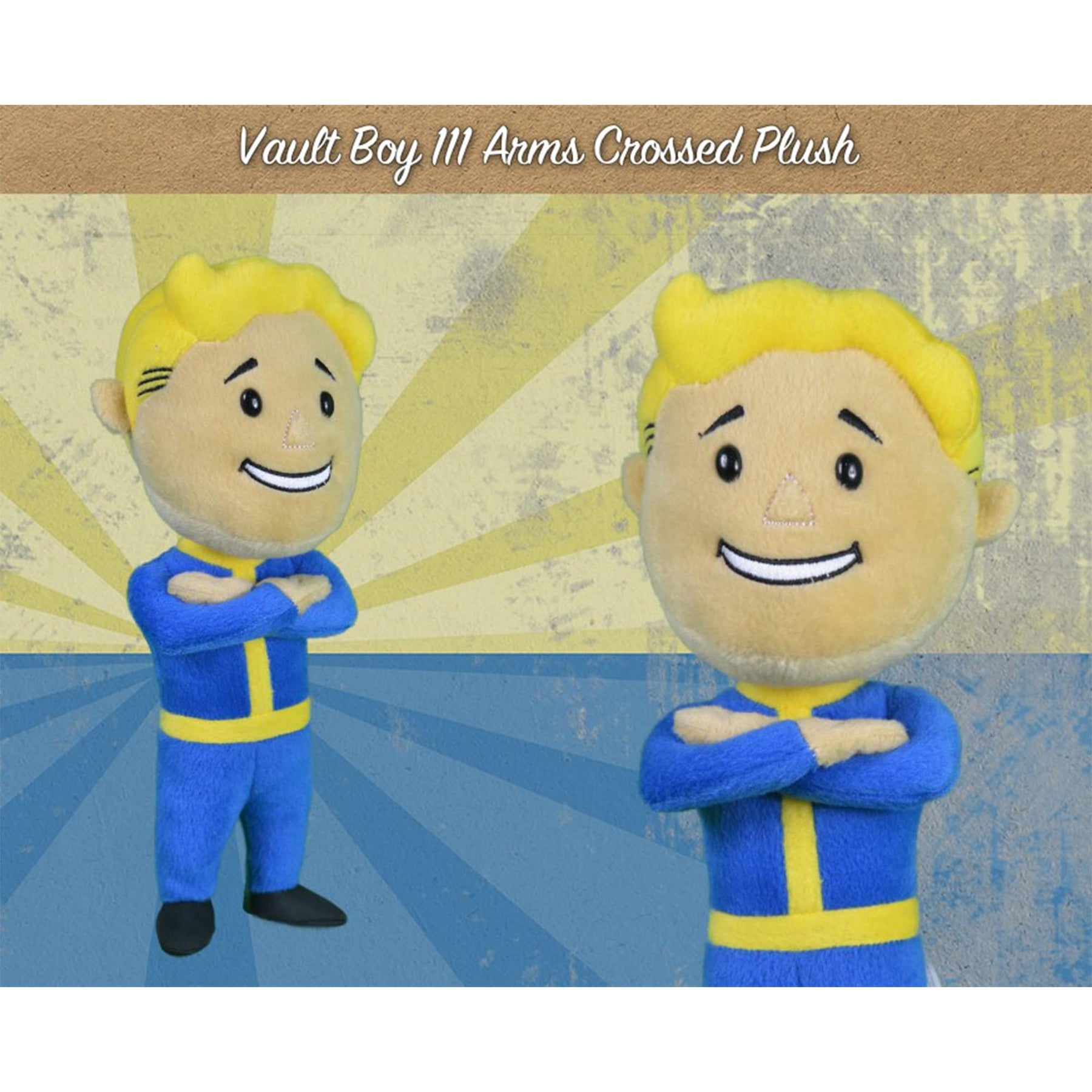 Fallout 4 Vault Boy 111 Arms Crossed 12 Inch Plush