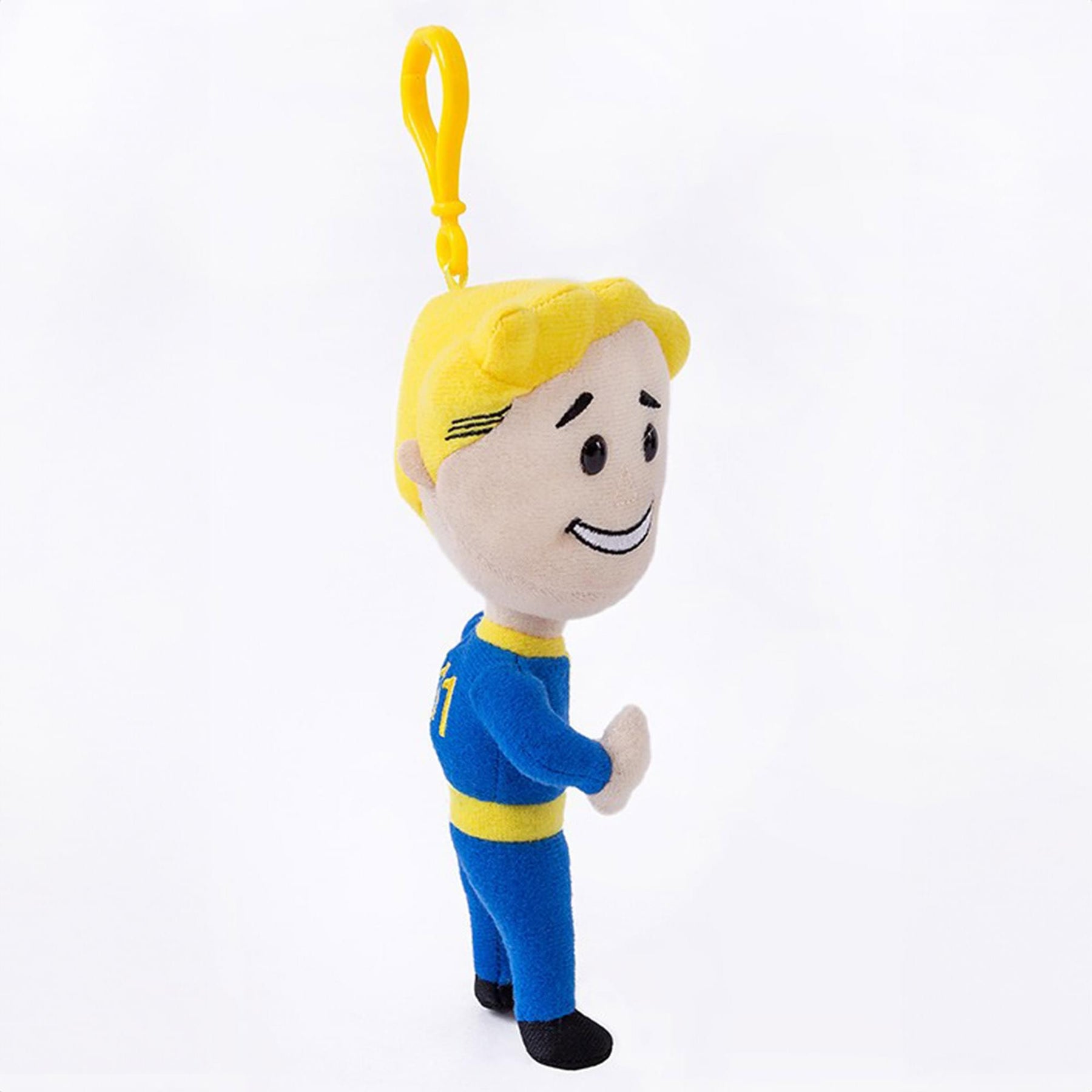 Fallout 4 Vault Boy 111 Thumbs Up 7 Inch Plush Backpack Clip