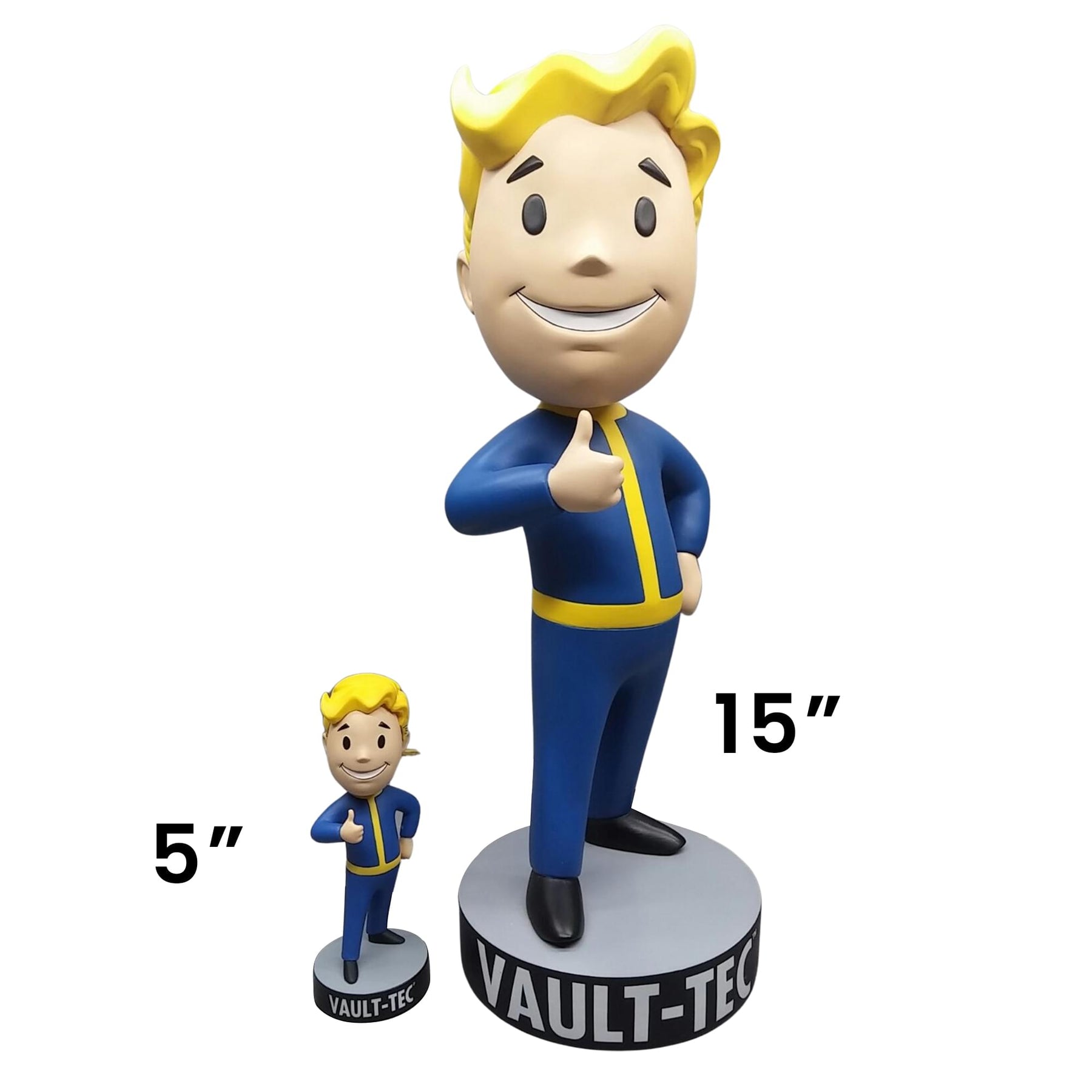 Fallout 4 Vault Boy 111 Charisma 15 Inch Resin Mega Bobblehead