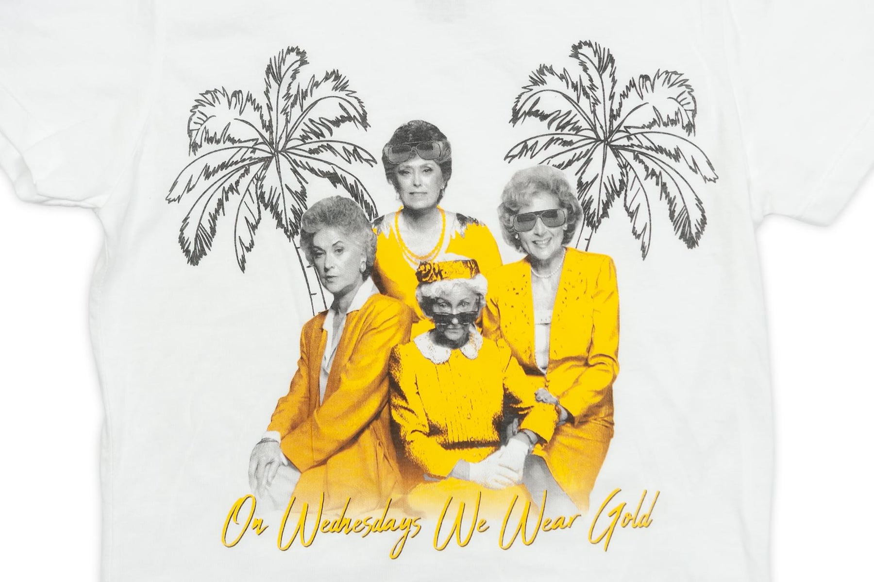 The Golden Girls 'On Wednesdays We Wear Gold' Women's T-Shirt | Comfort Fit