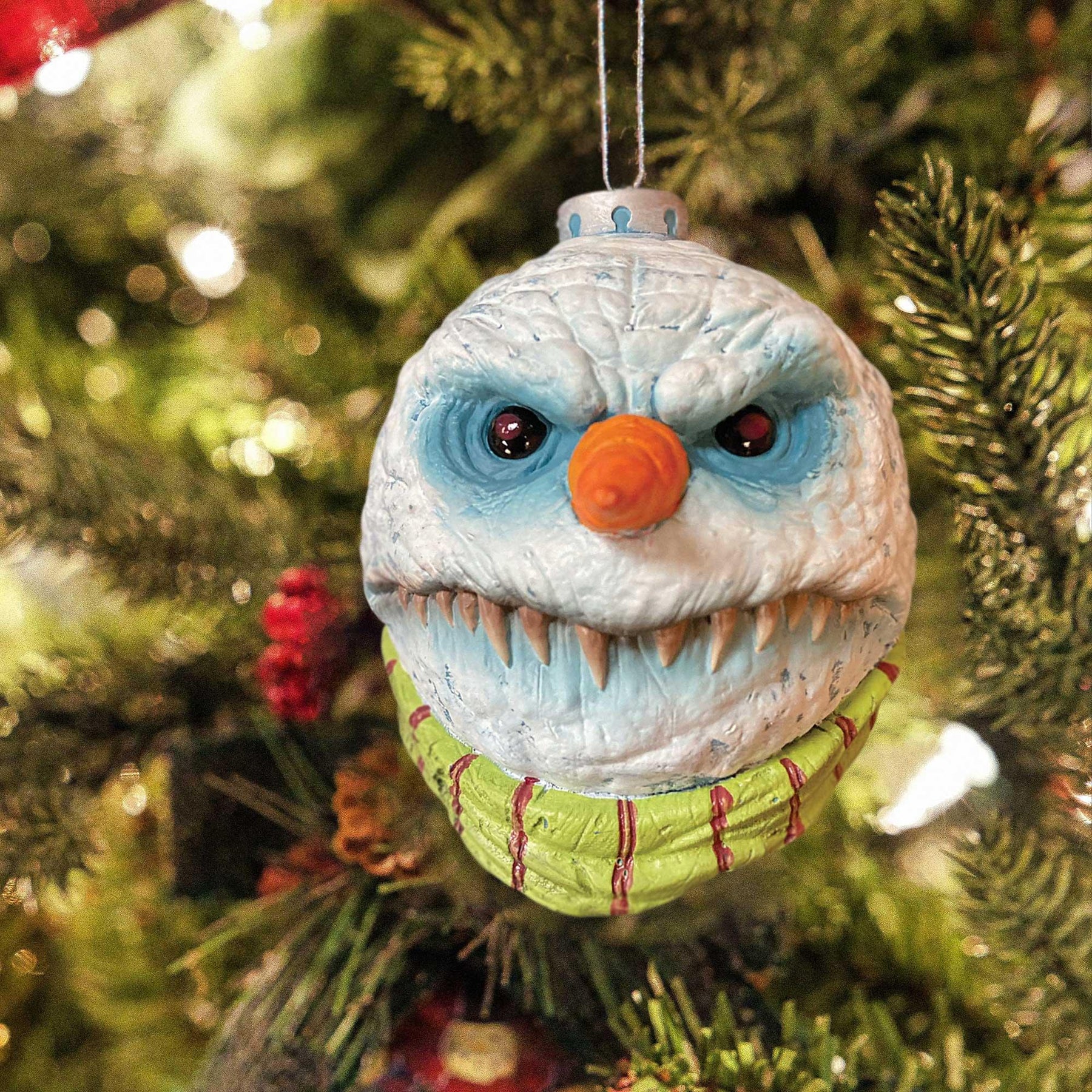 Len Simon's Gorenaments 3.5 Inch Horror Ornament Series 4 | Evil Snowman