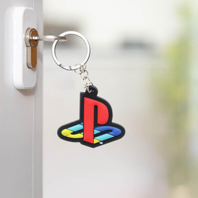 PlayStation Logo PVC Rubber Keyring