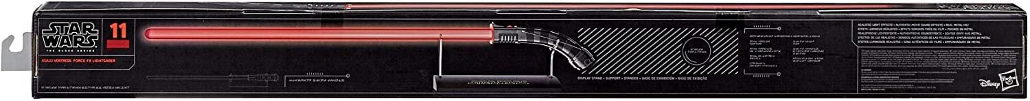 Star Wars The Black Series Asajj Ventress Force FX Lightsaber