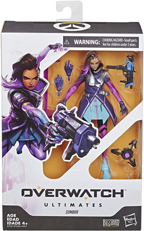 Overwatch Ultimates 6 Inch Action Figure | Sombra