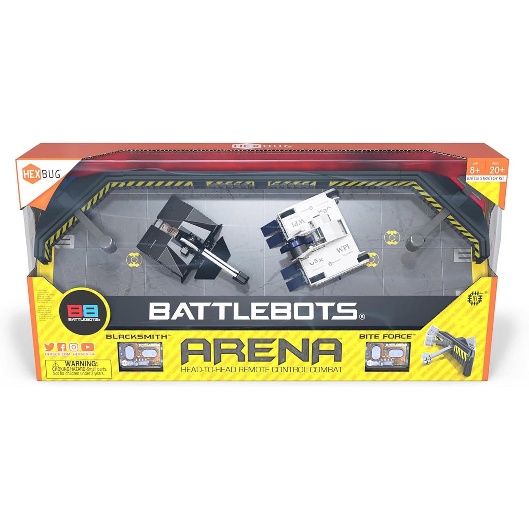 Hexbug Battlebots Arena | Bite Force and Blacksmith