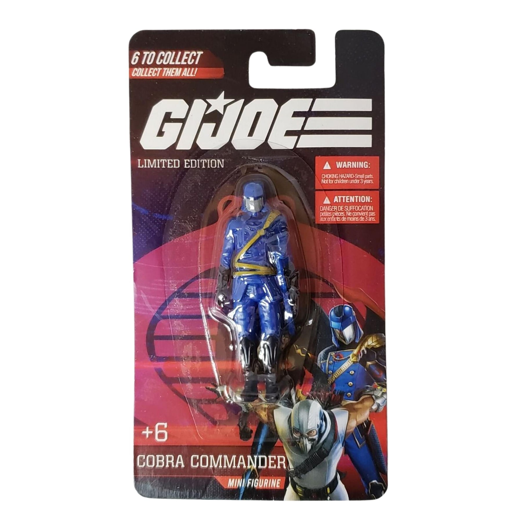 GI Joe 2.5 Inch Vinyl Figure | Cobra Commander