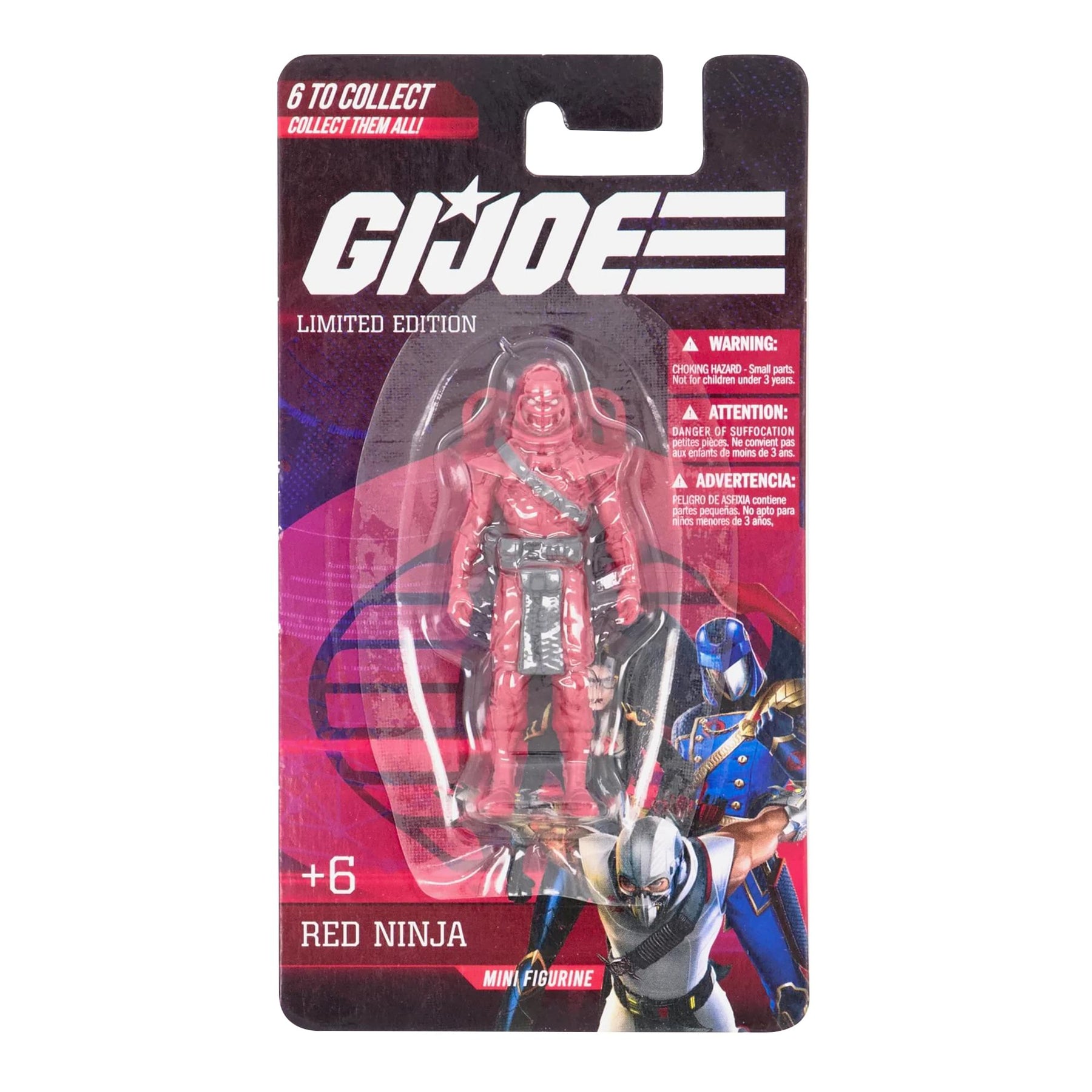 GI Joe 2.5 Inch Vinyl Figure | Red Ninja