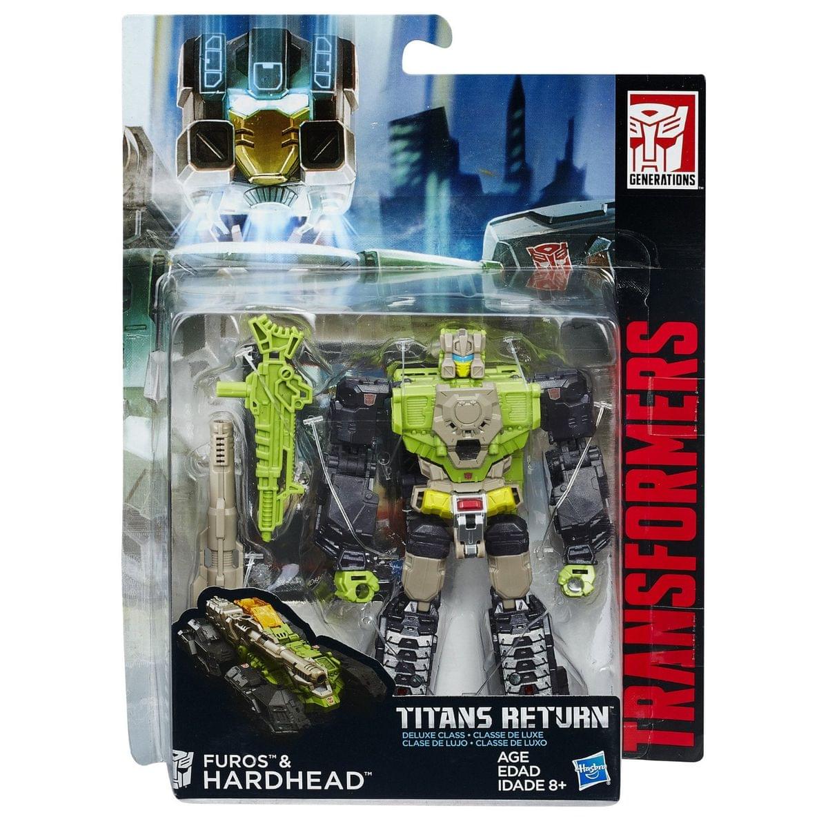 Transformers Generations Titans Return Figure: Furos and Hardhead