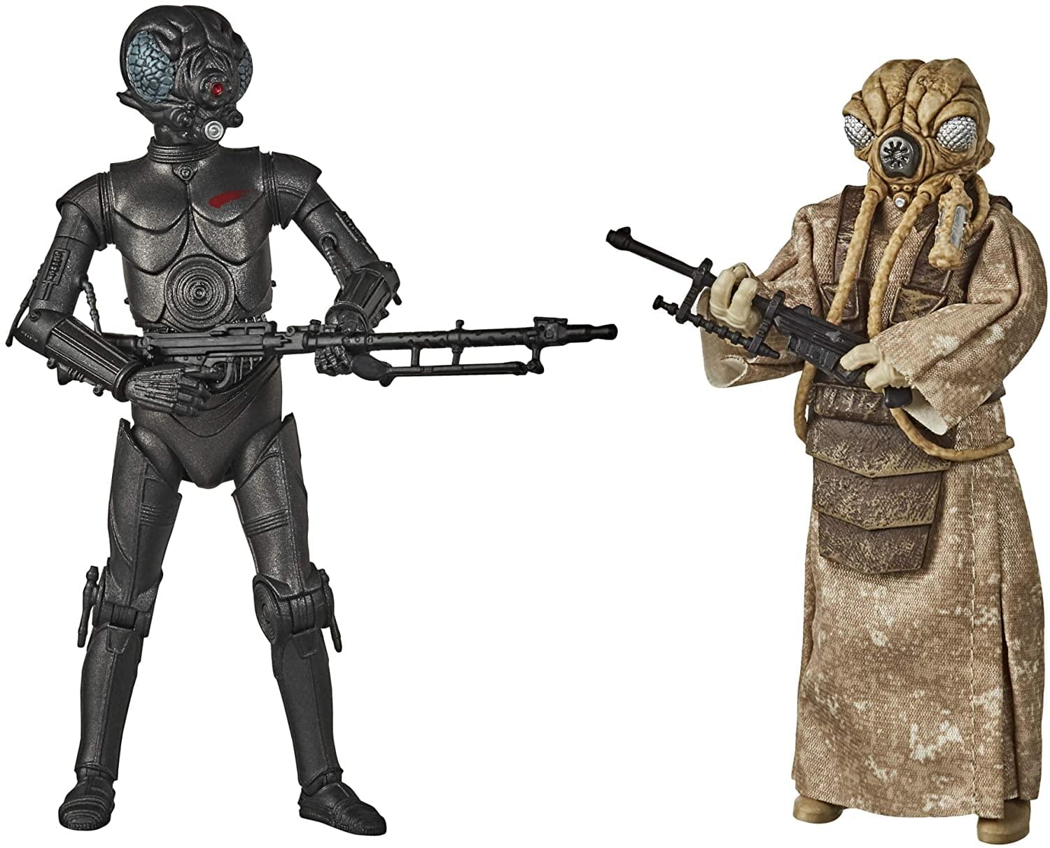 Star Wars The Black Series 6 Inch Action Figure Set | 4-Lom & Zuckuss