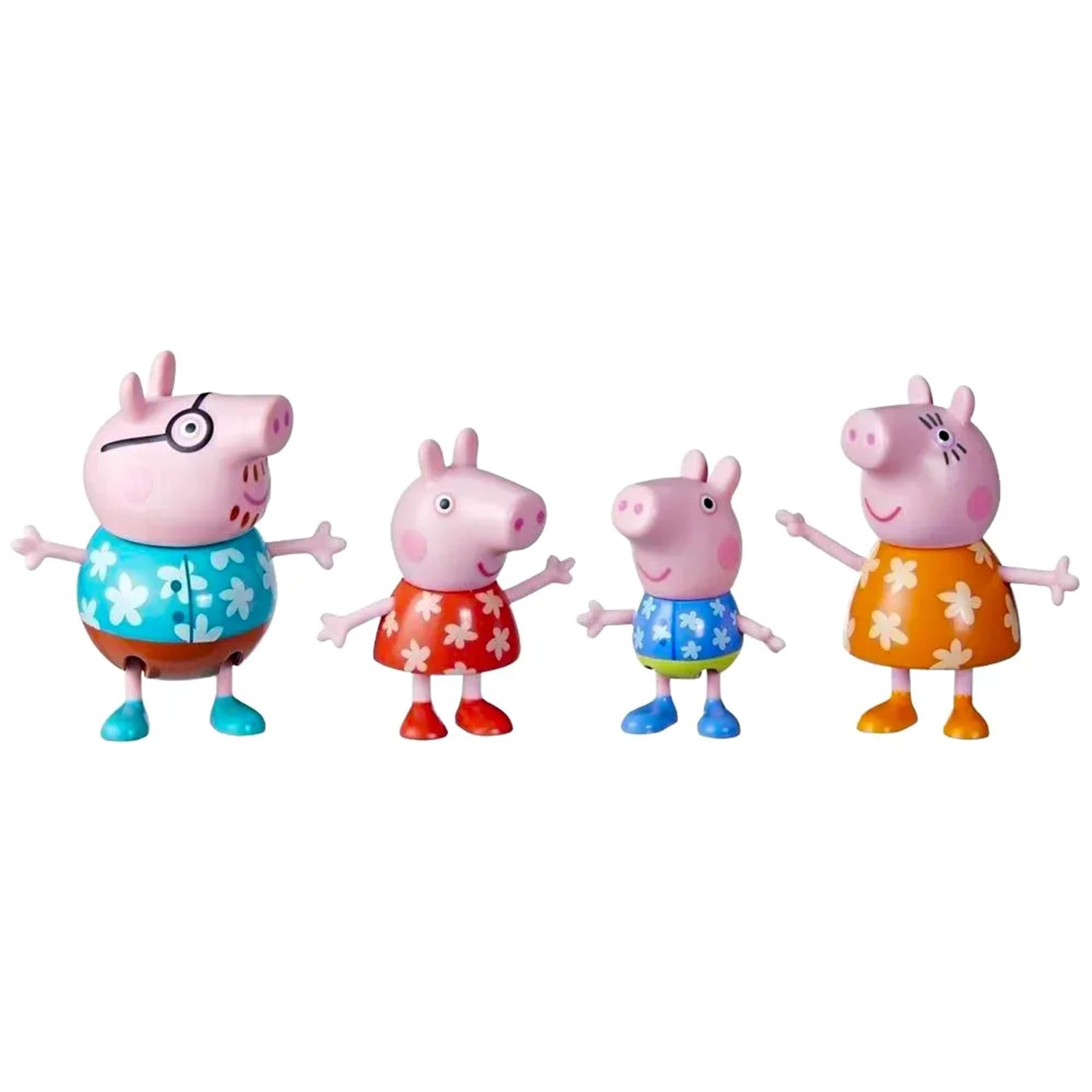 Peppa Pig Adventures Figure 4 Pack | Family Holiday