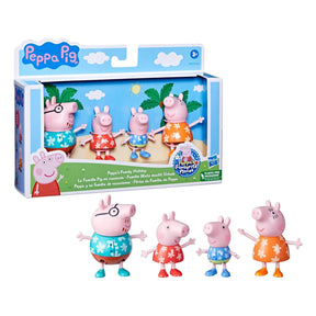 Peppa Pig Adventures Figure 4 Pack | Family Holiday