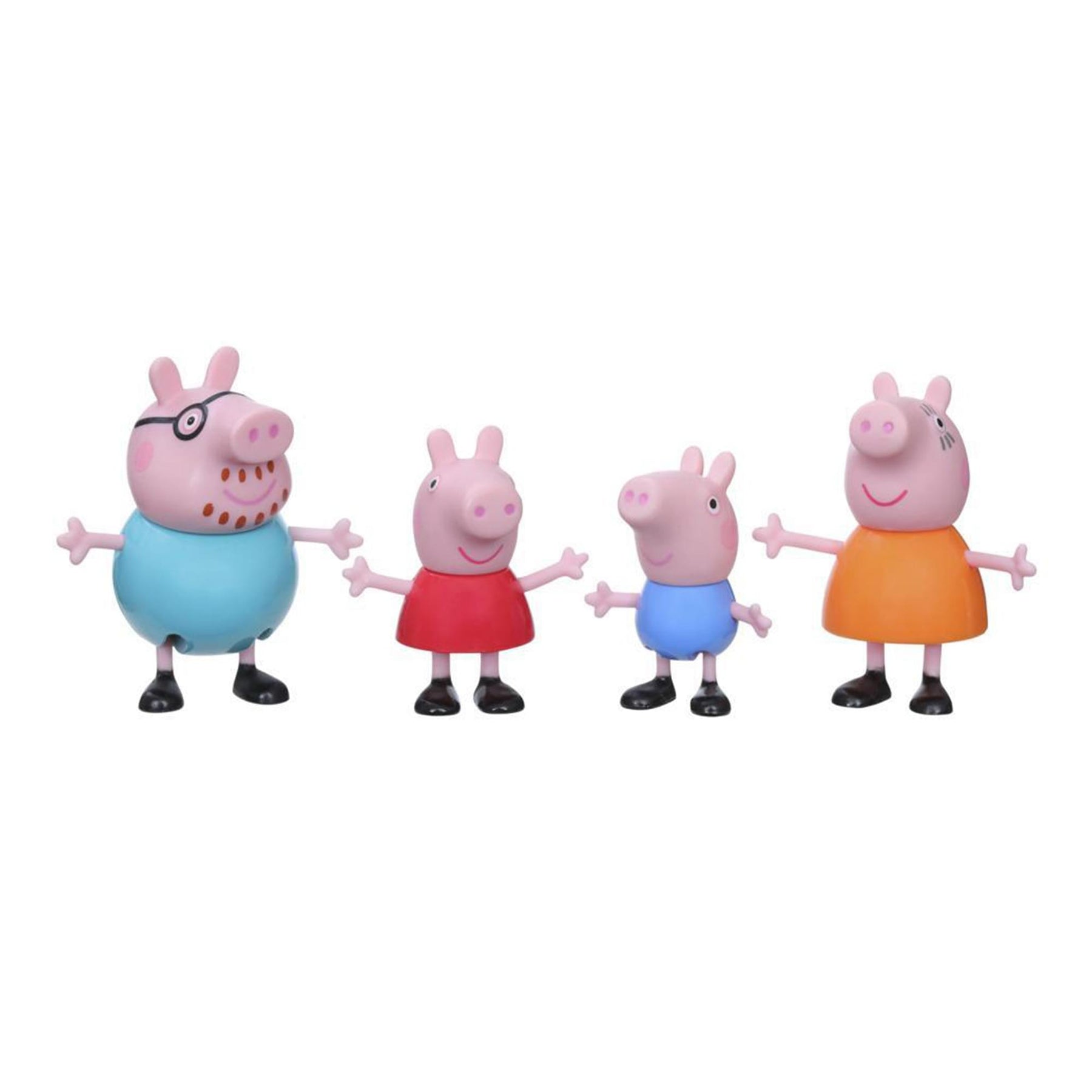 Peppa Pig Adventures Figure 4 Pack | Peppa's Family