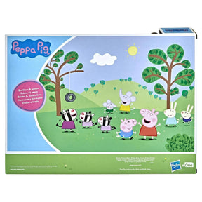 Peppa Pig Carry-Along Brothers and Sisters 9 Piece Figure Set