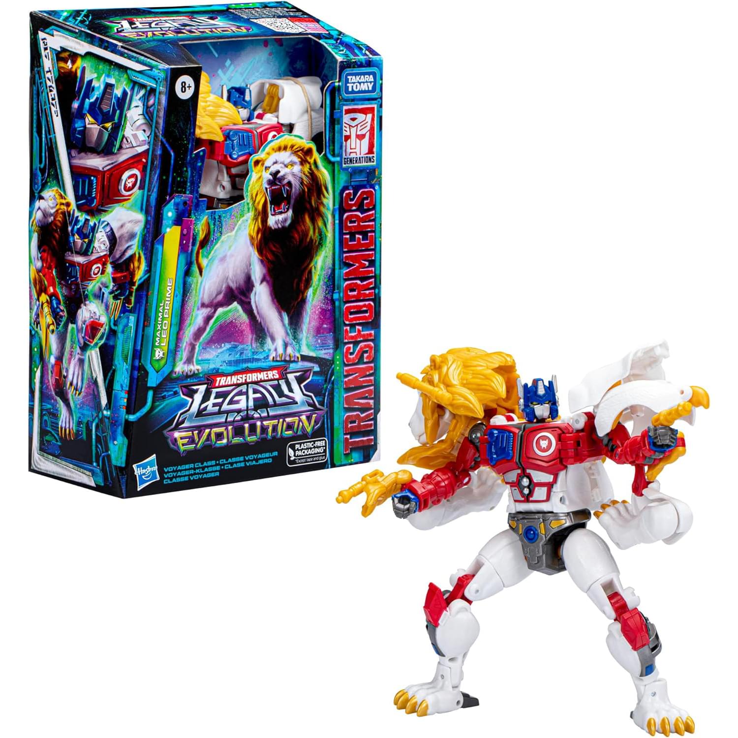 Transformers Legacy Evolution Voyager Action Figure | Maximal Leo Prime