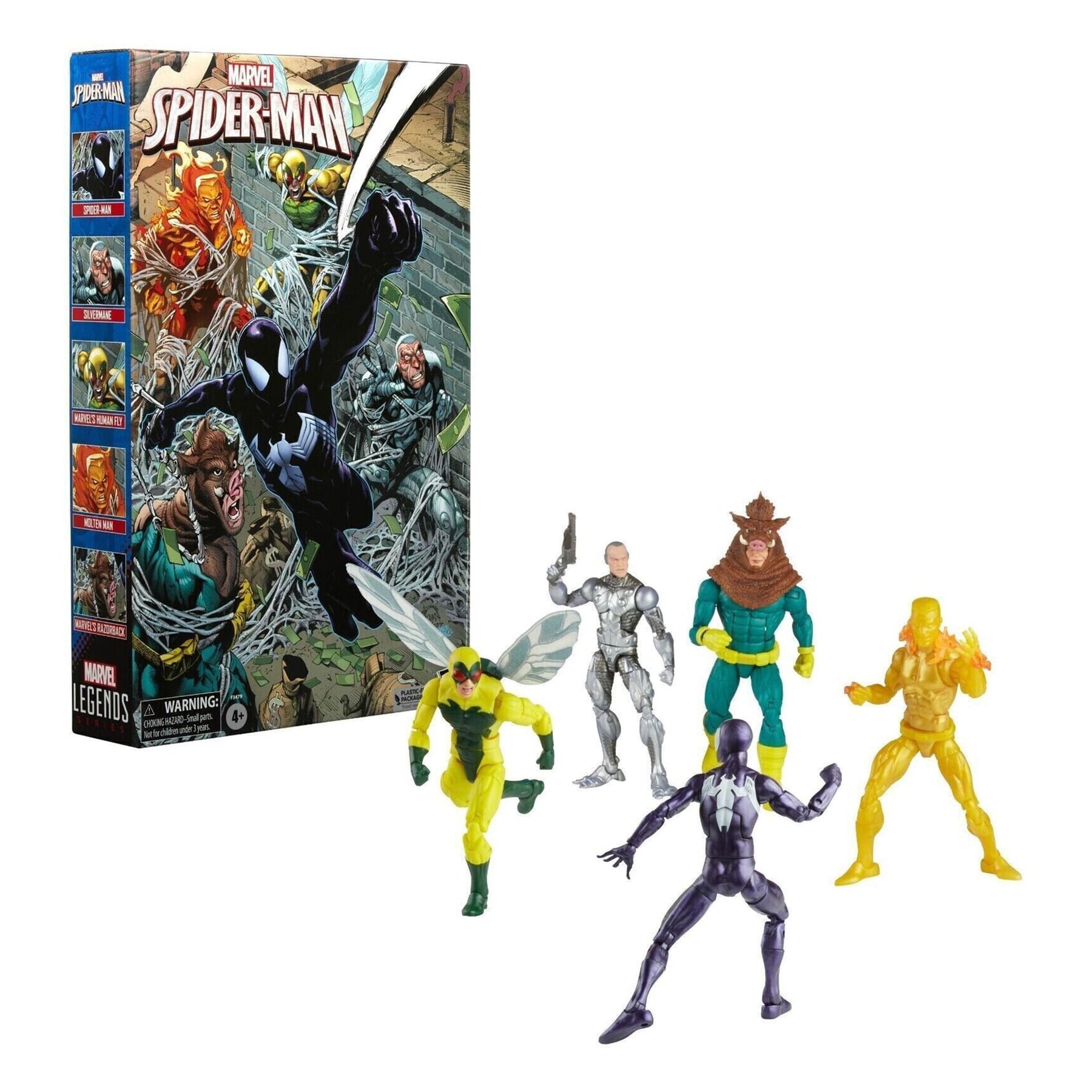 Marvel Legends 6 Inch Spider-Man Action Figure Multipack