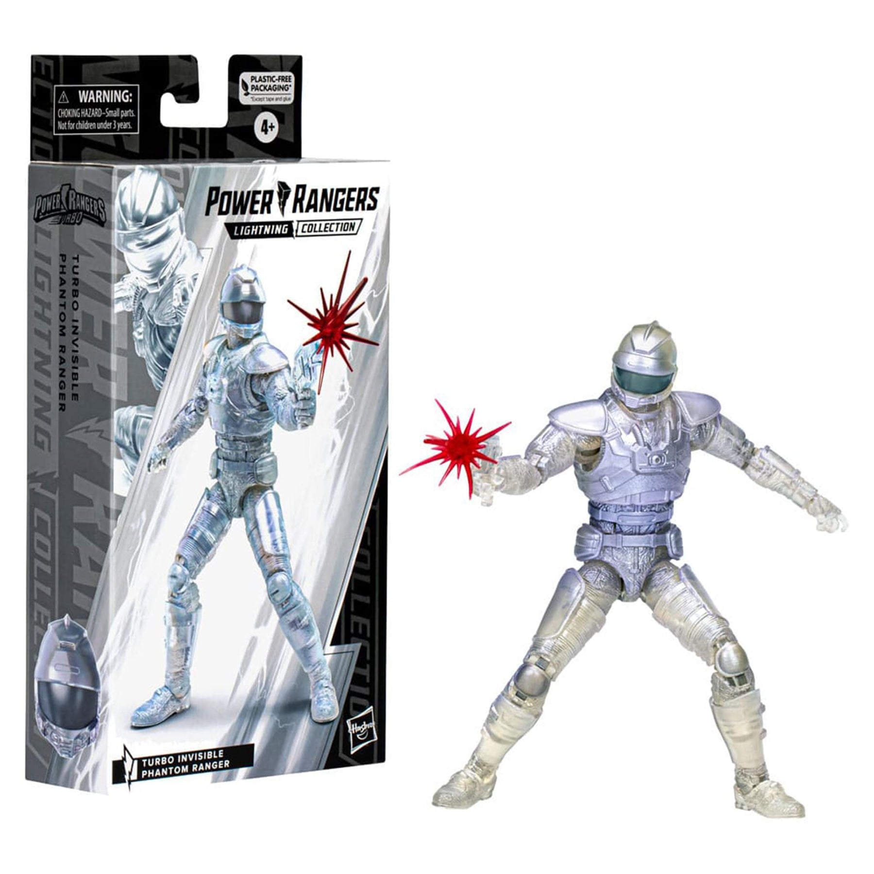 Power Rangers Lightning Collection Turbo Invisible Phantom Ranger 6 Inch Figure