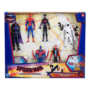 Marvel Spider-Man Across the SpiderVerse 6 Inch Ultimate Showdown Figure 6-Pack