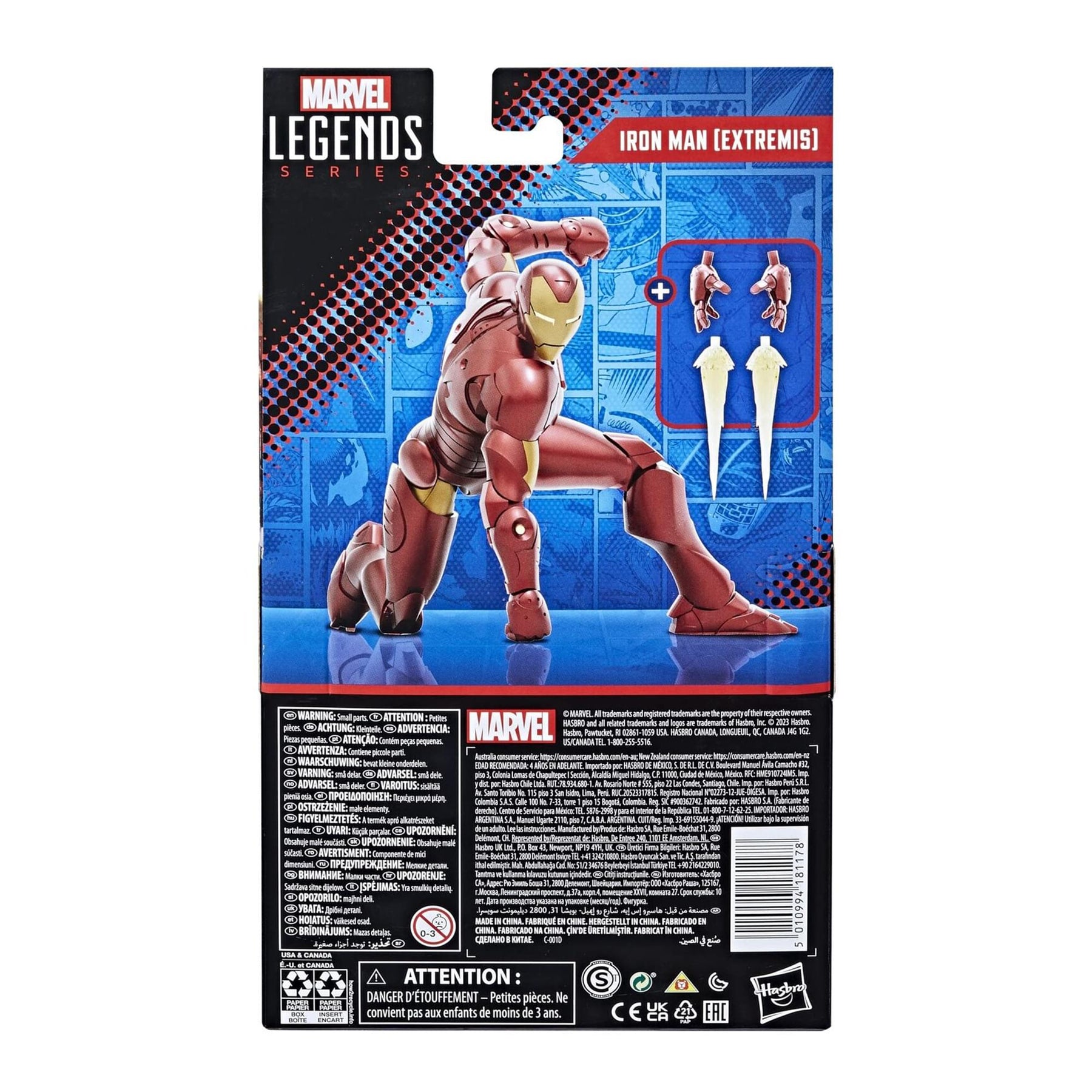 Marvel Legends 6 Inch Action Figure | Iron Man (Extremis)