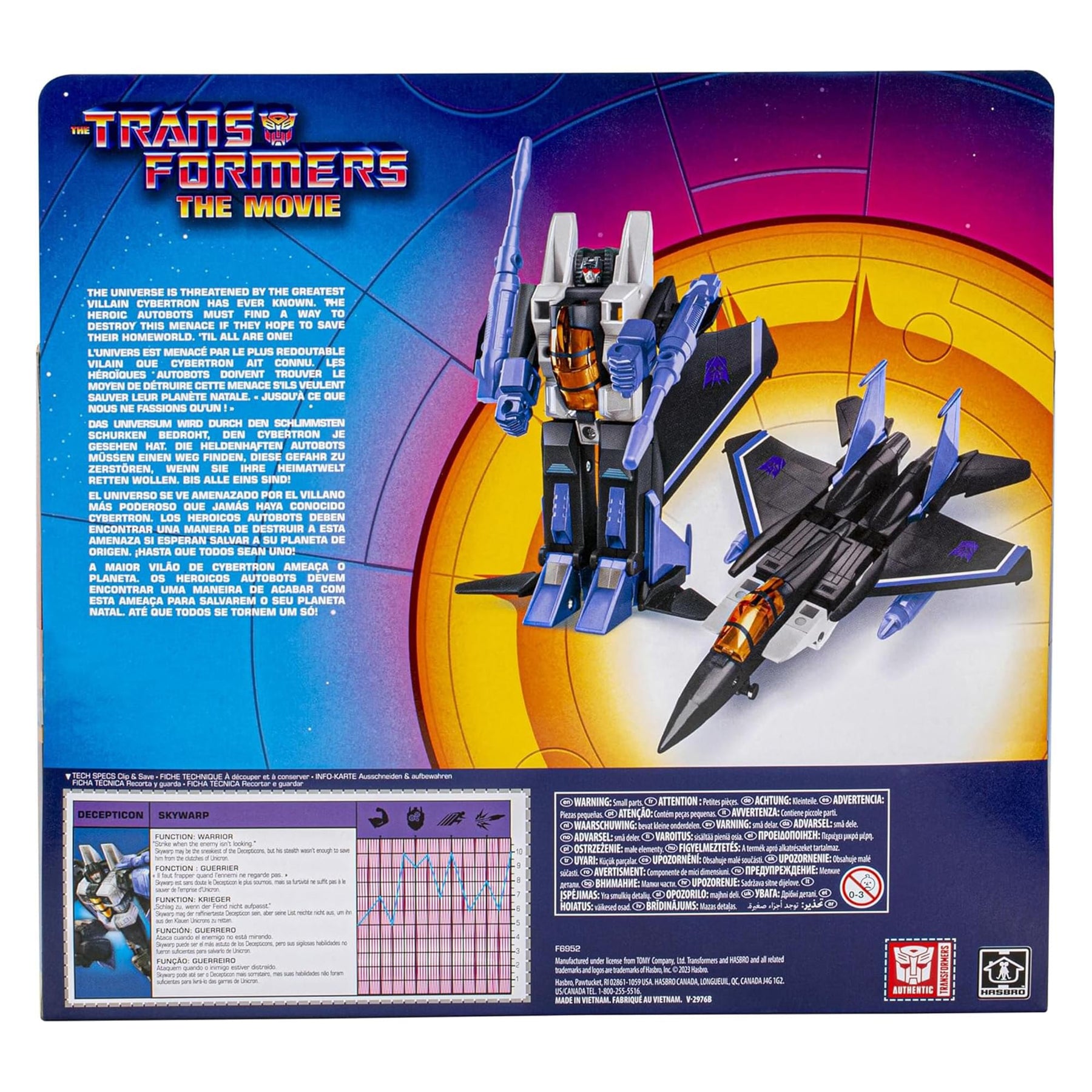 Transformers: The Movie Retro Action Figure | Skywarp