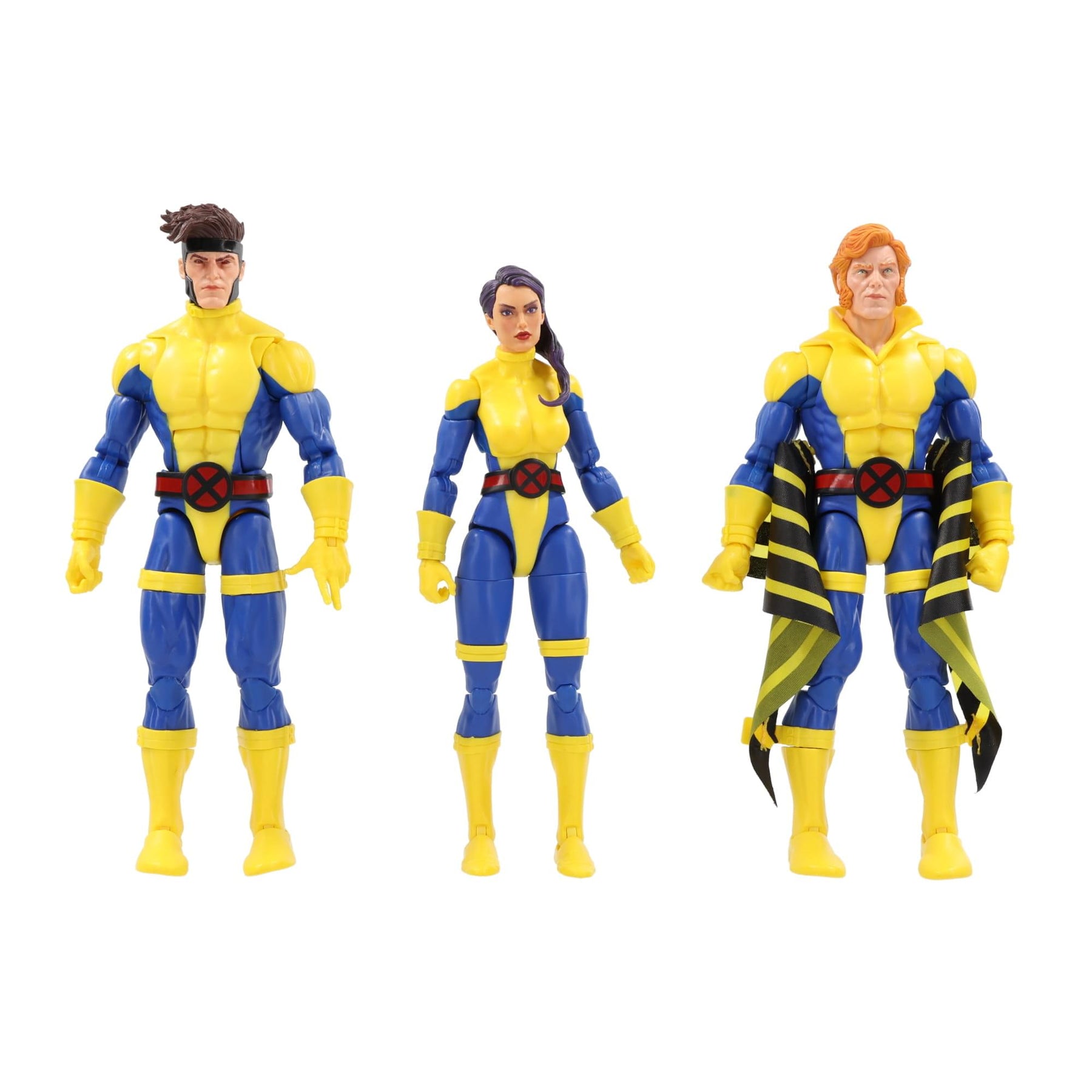 Marvel Legends X-Men 6 Inch Action Figure 3-Pack | Banshee, Gambit, & Psylocke