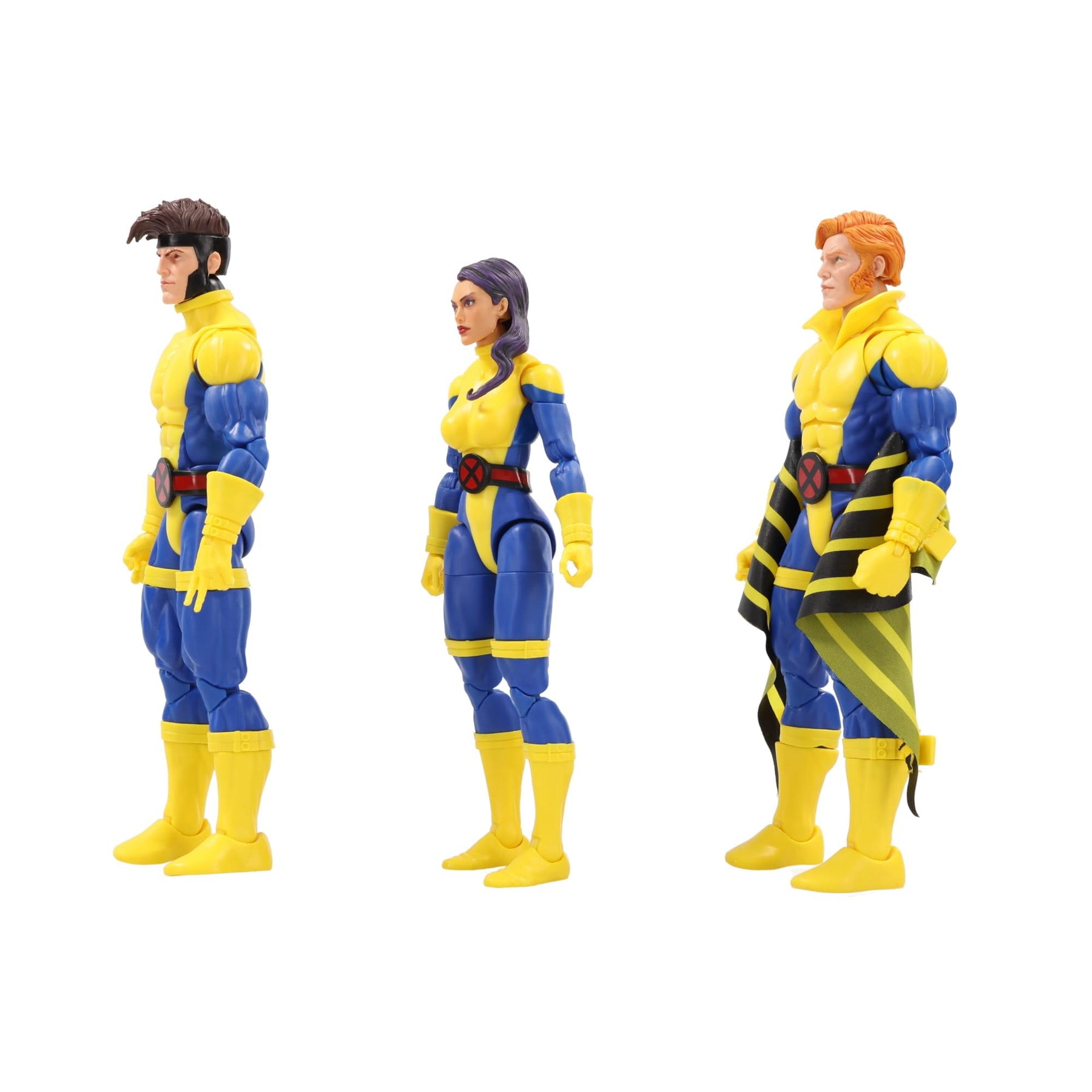 Marvel Legends X-Men 6 Inch Action Figure 3-Pack | Banshee, Gambit, & Psylocke