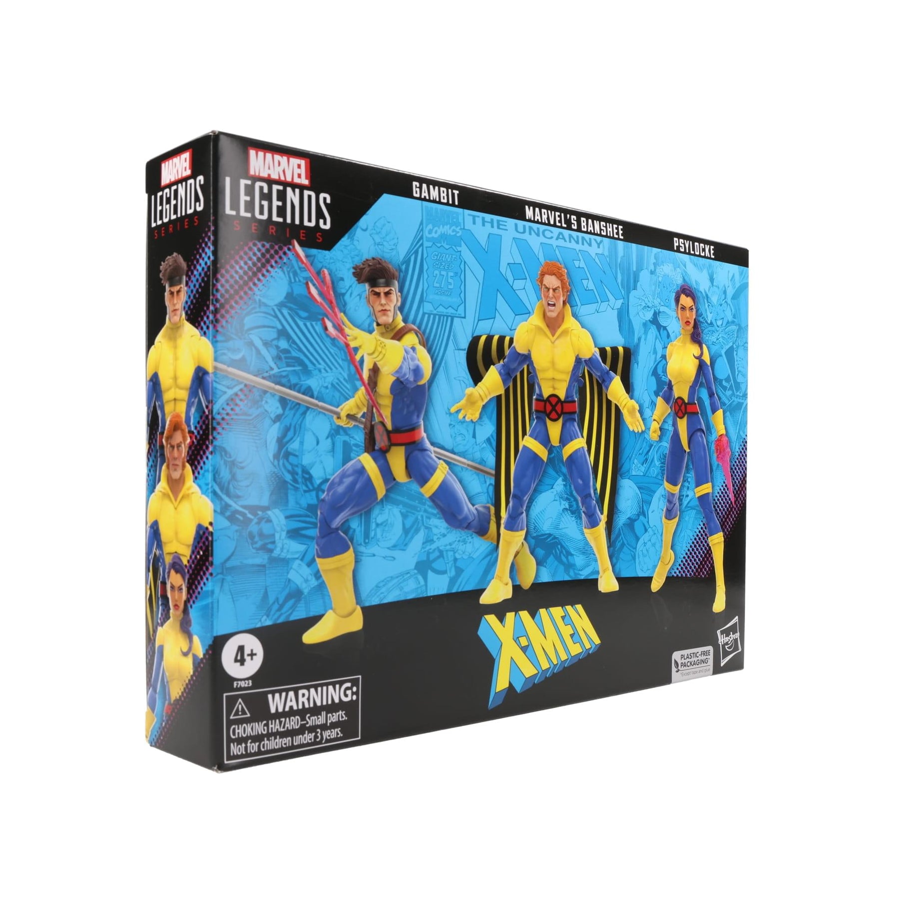 Marvel 6 Inch Set | Banshee, Gambit, & Psylocke | Free Shipping