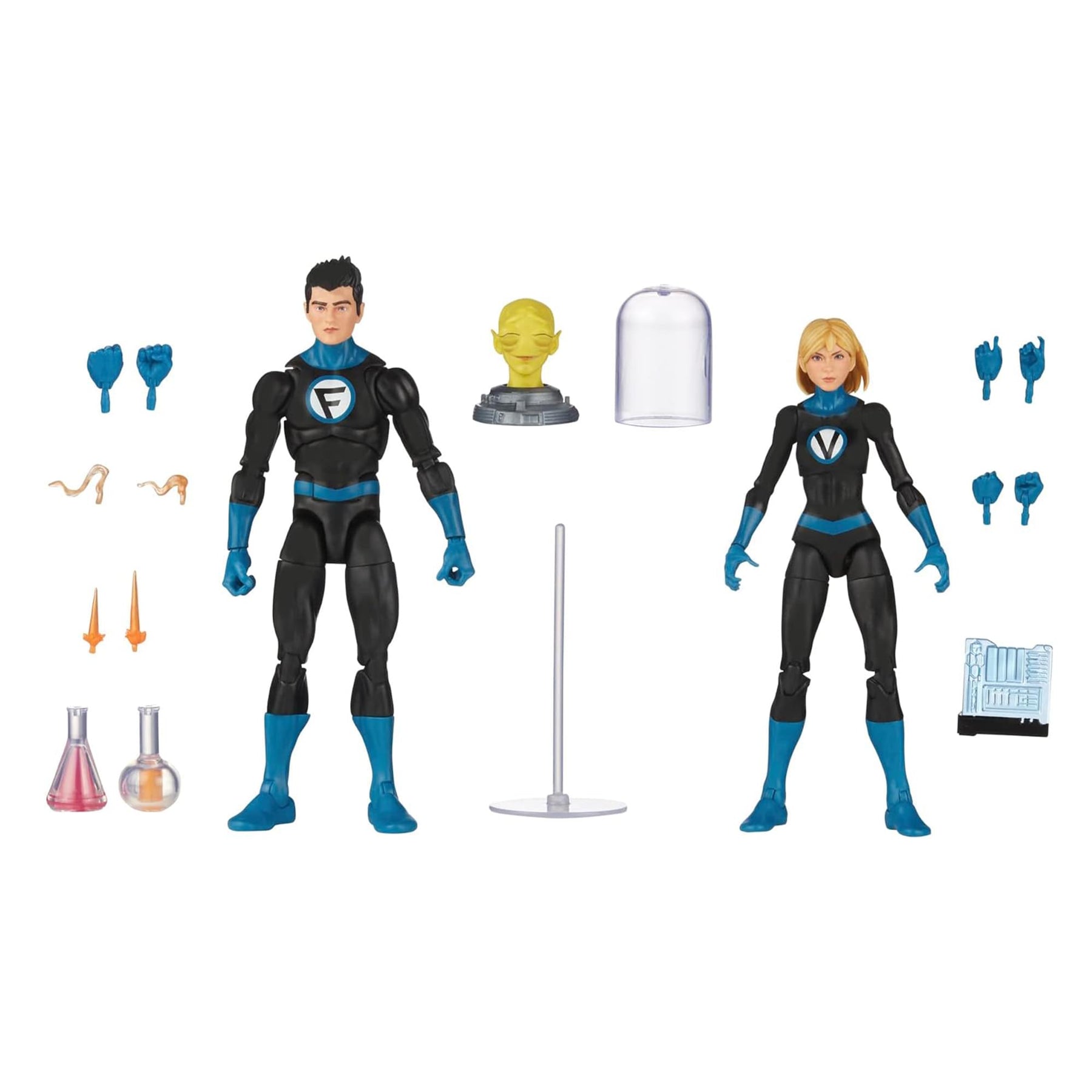 Marvel Legends Fantastic Four 6 Inch Action Figure 2-Pack | Franklin & Valeria