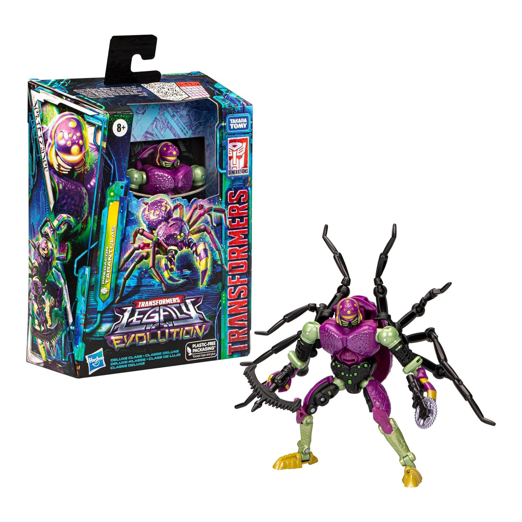 Transformers Legacy Evolution Action Figure | Predacon Tarantulas