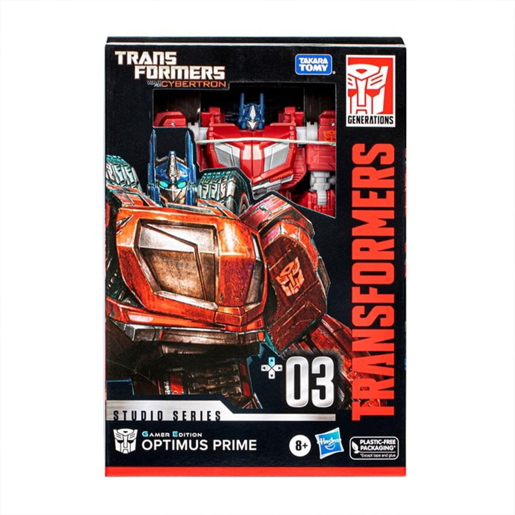 Transformers Studio Series Voyager Class 03 Gamer Edition Optimus Prime