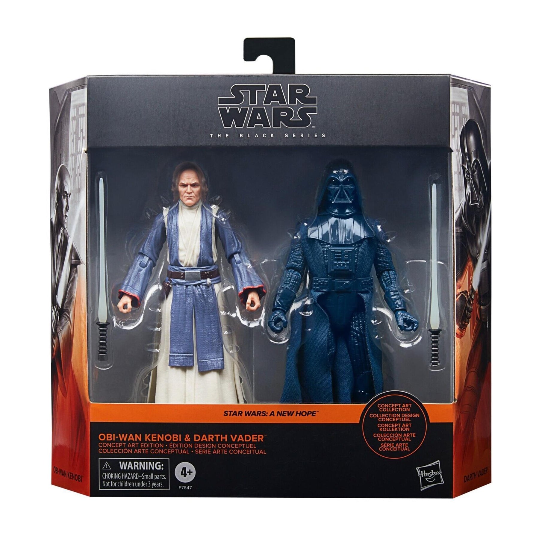 Star Wars 6 Inch Action Figure 2-Pack | Obi-Wan Kenobi & Darth Vader