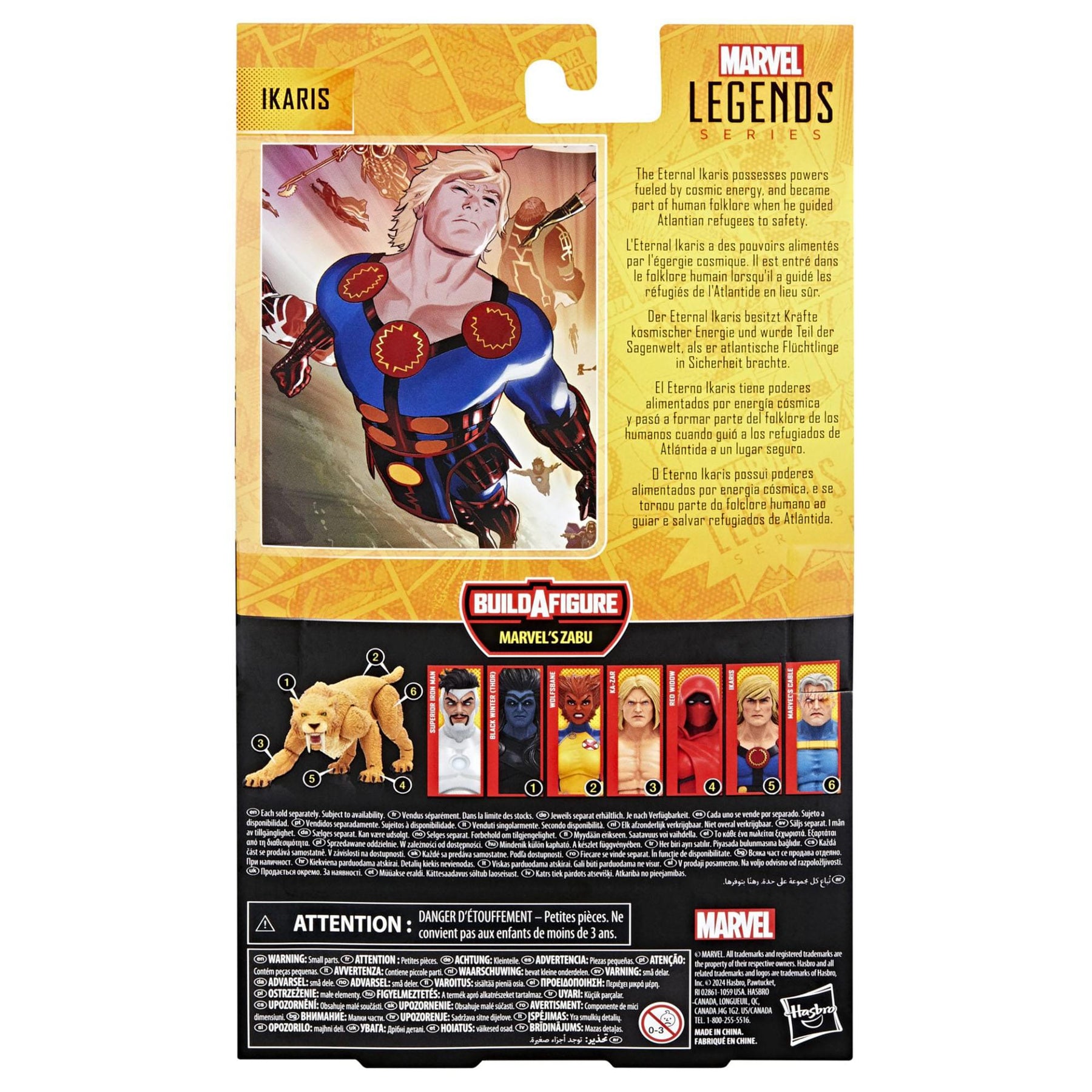 Marvel Legends Zabu Series 6 Inch Action Figure | Ikaris