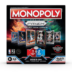 NBA Monopoly Prizm Board Game with Trading Cards | 2nd Edition