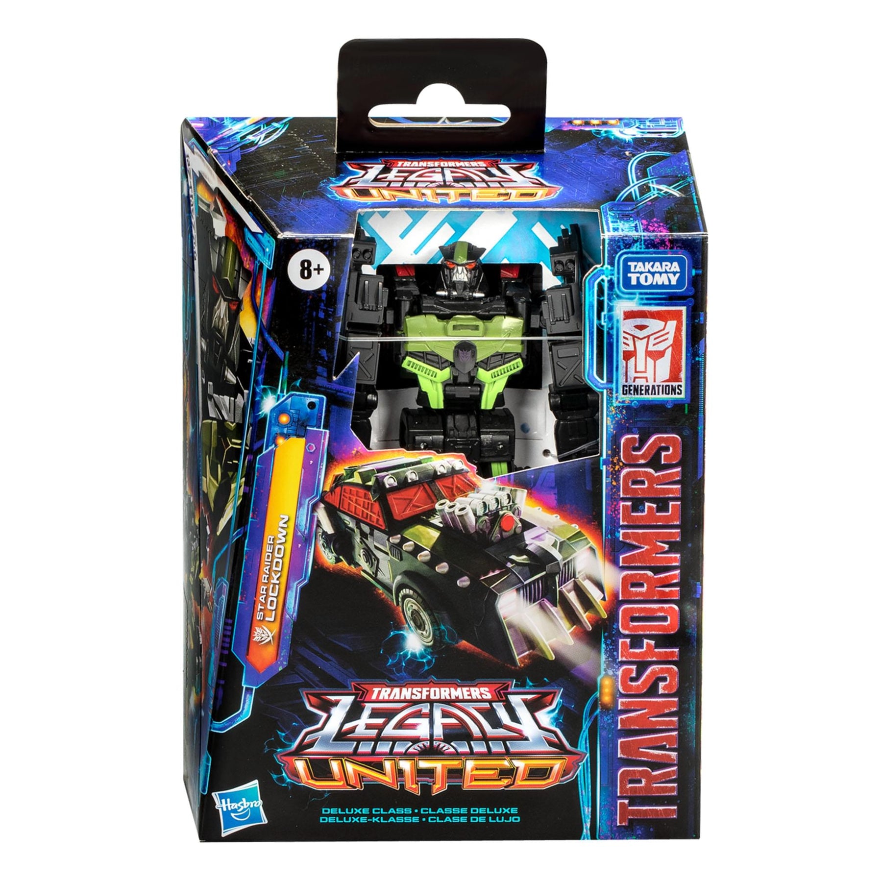 Transformers Generations Legacy United Deluxe Class Star Raider | Lockdown