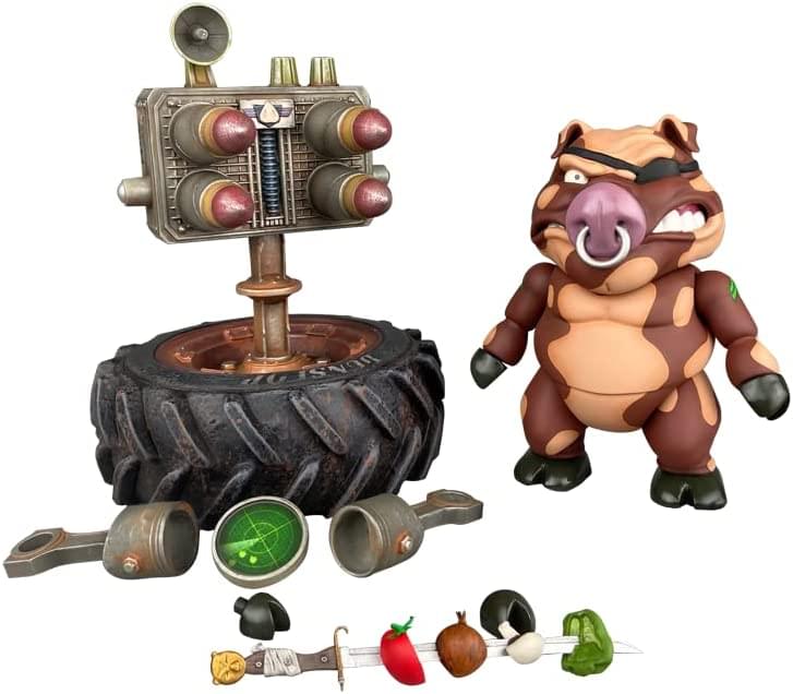 Barnyard Commandos 5 Inch Action Figure | Hy Ondahog