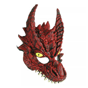 Supersoft Red Dragon Adult Costume Mask