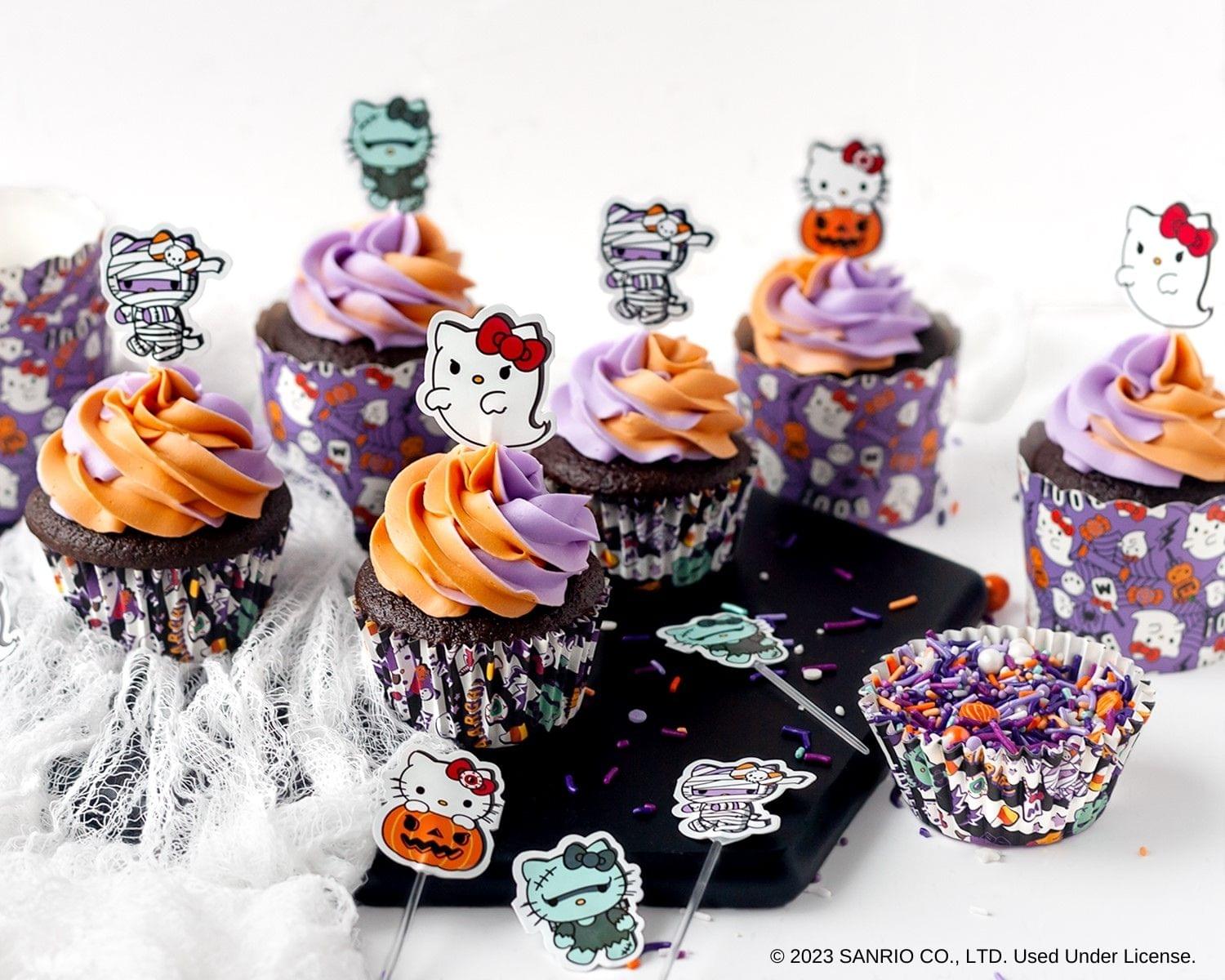 Sanrio Hello Kitty Halloween 37-Piece Cupcake Party Set