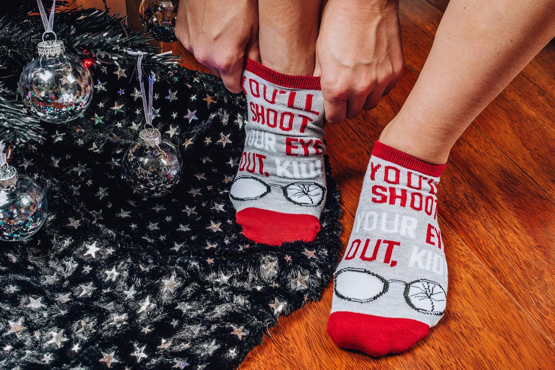 A Christmas Story Novelty Low-Cut Unisex Ankle Socks | 5 Pairs