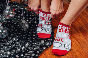 A Christmas Story Novelty Low-Cut Unisex Ankle Socks | 5 Pairs